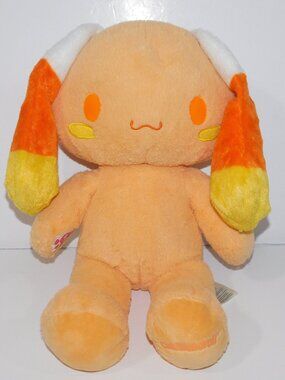 BAB Build a Bear Sanrio Candy Corn Cinnamoroll 16" Plush Orange Halloween 2024